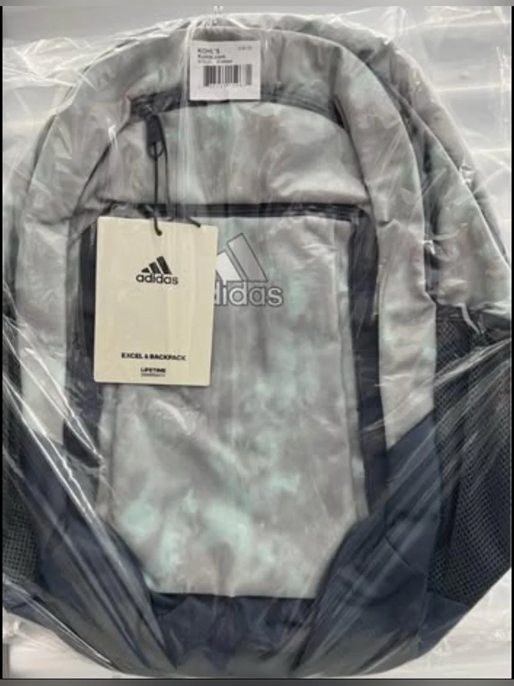 ADIDAS Excel 6 Backpack- Brand New Color Aqua Stone Wash
